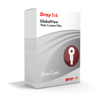 DrayTek Globalview WCF (Silver Card) Annual license for Vigor 2952, 2952P,  2960 ,2962, 300B, 3220, 3900, 3910 (vWCFSilver) | Buy for less with  consulting and support