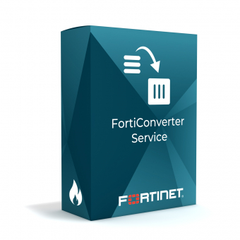 Fortinet FortiConverter Service for FortiGate 100F Firewall, Renew license or buy initially, 1 year