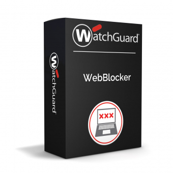 WatchGuard WebBlocker License for WatchGuard Firebox M670 Firewall, Renew license or buy initially, 1 year