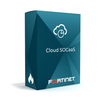 Fortinet FortiAnalyzer Cloud SOCaaS: Cloud-based Log Monitoring (PaaS), including IOC Service and Fortinet SOCaaS für FortiWiFi 60F Firewall, Lizenz verlängern oder erstmalig kaufen, 1 Jahr
