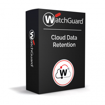 WatchGuard 1 Monat Cloud Data Retention für WatchGuard Firebox M590 Firewall, Lizenz verlängern oder erstmalig kaufen, 1 Jahr