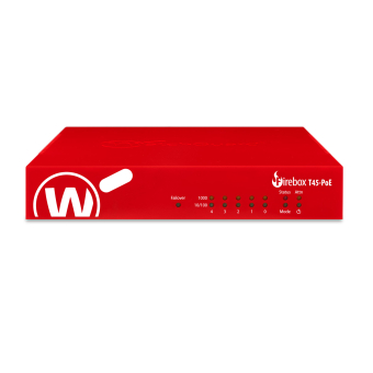 Watchguard Firebox T45-PoE Firewall with Standard Support, 1 year