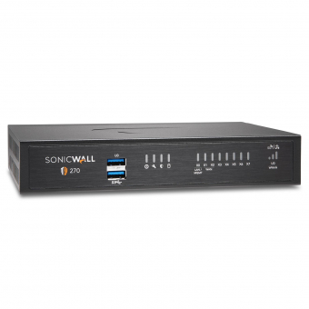SonicWall TZ 270 Firewall TotalSecure Advanced Edition, 3 Jahre („3 & Free“ Trade-Up Promo)