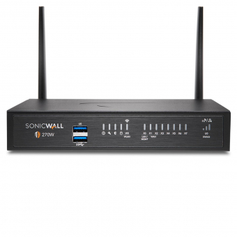 SonicWall TZ 270 Wireless Firewall TotalSecure Advanced Edition, 3 years („3 & Free“ Trade-Up Promotion)
