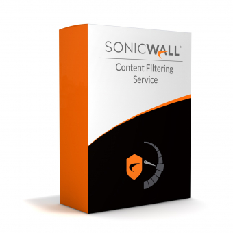 Sonicwall Content Filtering Service Premium BsEdt. License for SonicWall NSv 300 Microsoft Hyper-V Firewall, 1 year