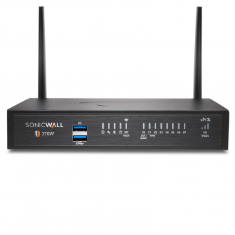 SonicWall TZ 370 Wireless Firewall TotalSecure Essential Edition, 3 years („3 & Free“ Trade-In/Trade-Up Promotion)