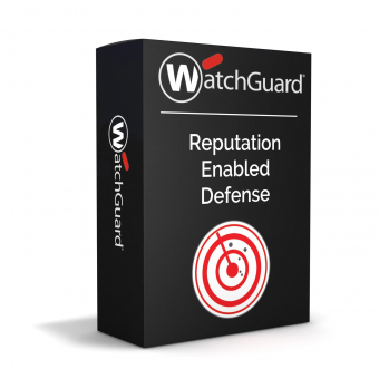 WatchGuard Reputation Enabled Defense for WatchGuard Firebox T15 Firewall, Renew license or buy initially, 1 year