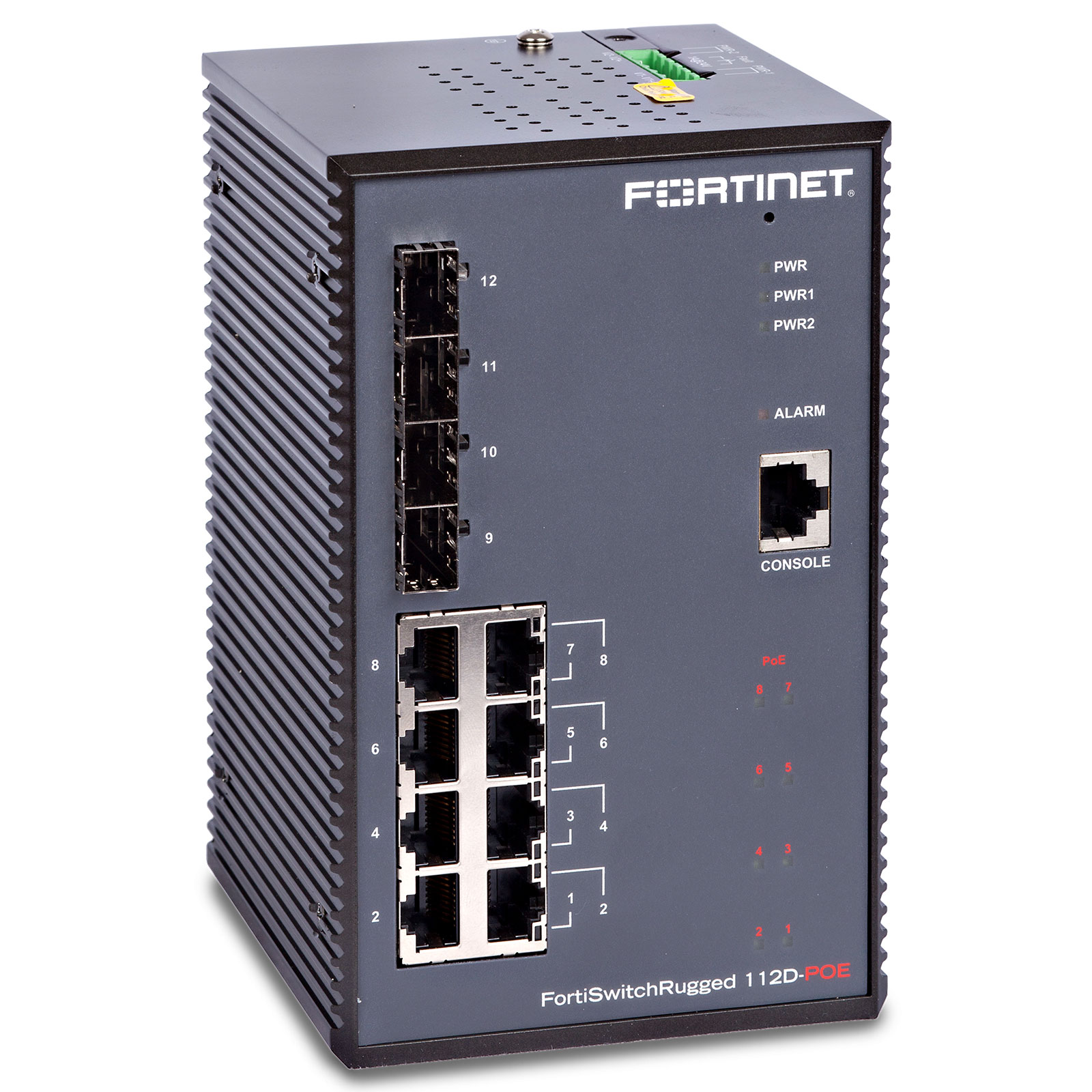 Fortinet FortiSwitch FSR-112D-POE Rugged (FSR-112D-POE) | Buy for less with  consulting and support