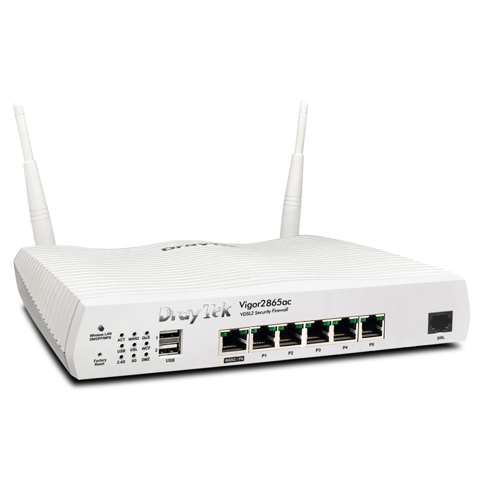 DrayTek Vigor 2865ax Annex-A 35b/VDSL/VDSL2/ADSL/ADSL2 Modem-Router  (Annex-A nicht für